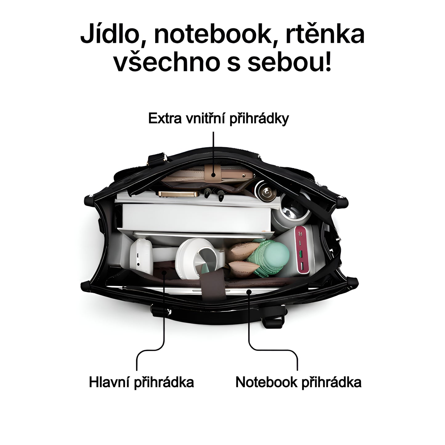 Livory: Elegantní business taška s chladicí přihrádkou